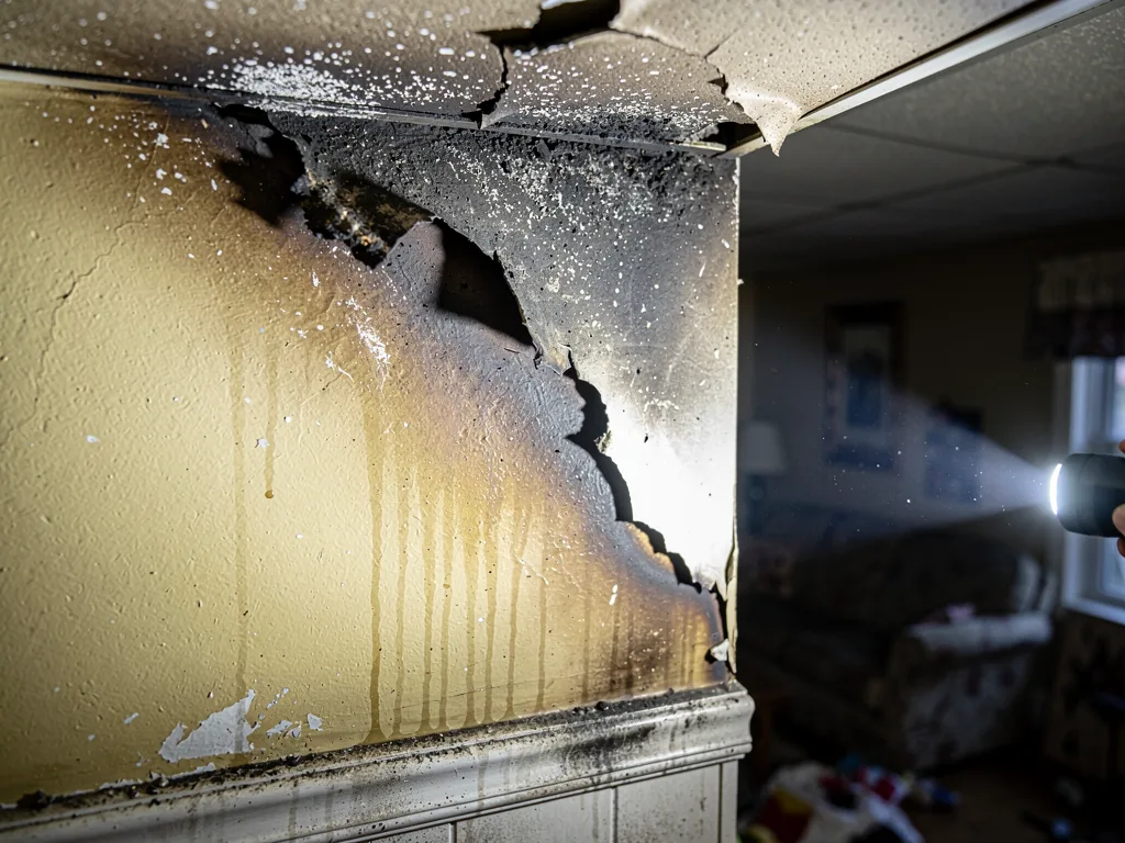 Common warning signs after a fire in Wilton homes
