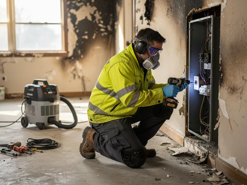 Electrical Fire Cleanup