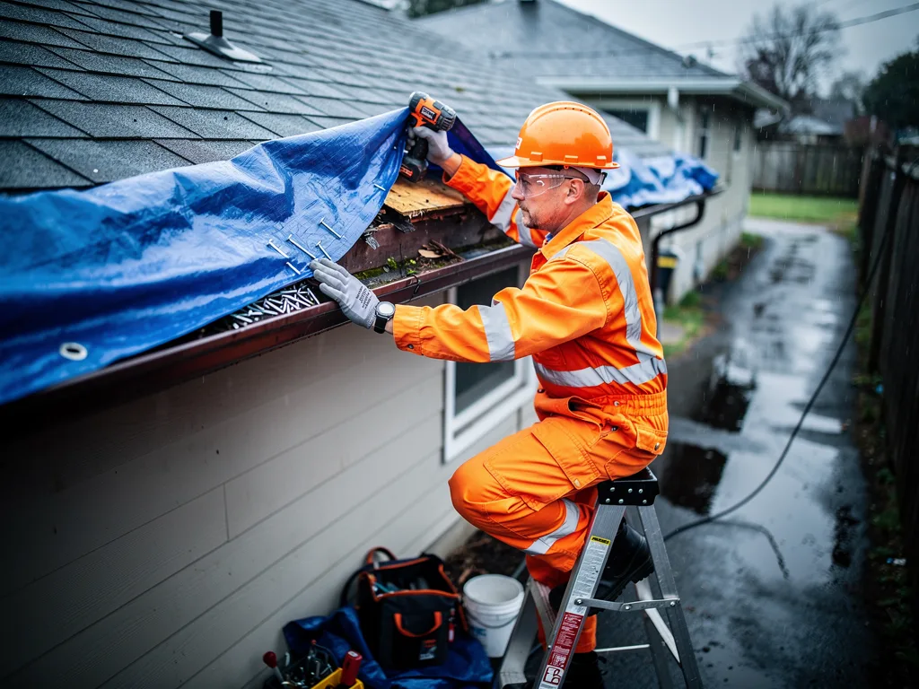 Roof Tarping