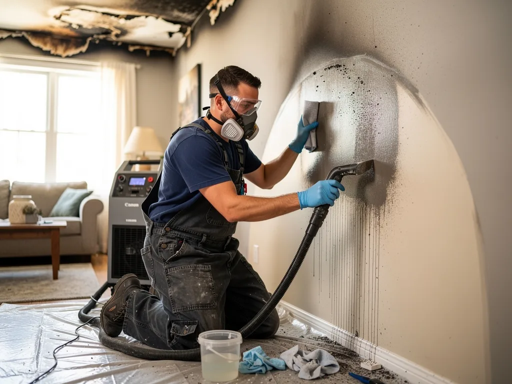 Soot Stain Removal